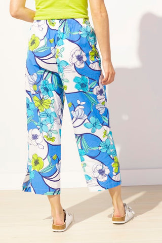 Escape Coastal Cotton Floral Resort Pant