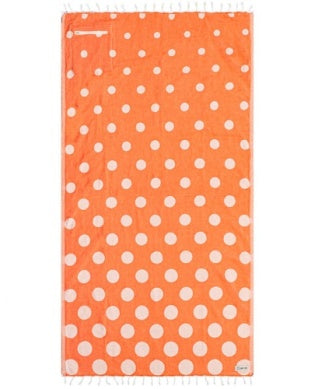 Sand Cloud Polka Dots Beach Towel - Zipper Pocket