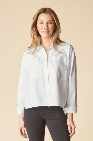 Habitat Perfect White Travel Shirt Boxy Boyfriend