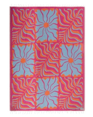 Sand Cloud Blanket Painted Daisies Large