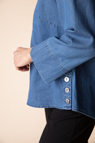Habitat Perfect Travel Denim Half Placket Pullover