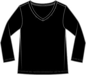Escape by Habitat Cotton Slub Soft V-Neck Tee