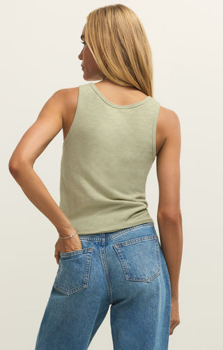 Z Supply Classic Slub Scoop Tank
