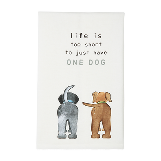 Dog Life Kitchen Towels