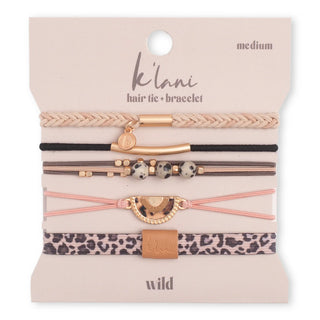 K'Lani Hair Tie Bracelets - Wild
