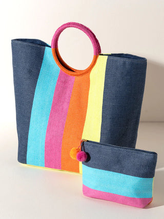 Shiraleah Multi Lido Zip Pouch