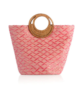Shiraleah Pink Roma Tote