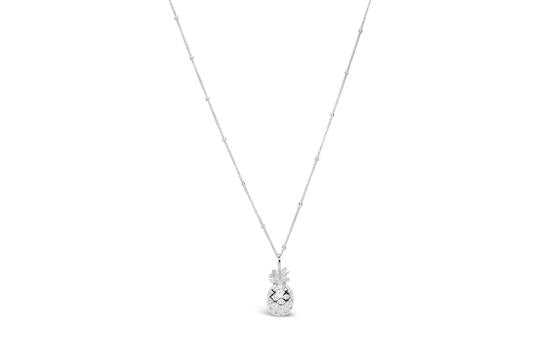 Stia by the Sea Pavé Pineapple Necklace