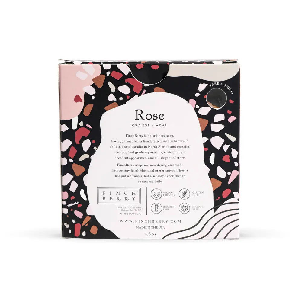 Finchberry Boxed Rose Soap