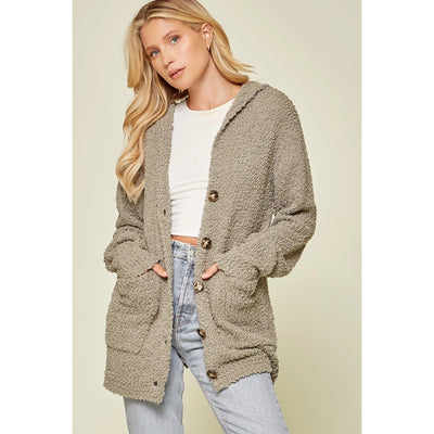 Popcorn Oversized Cardigan