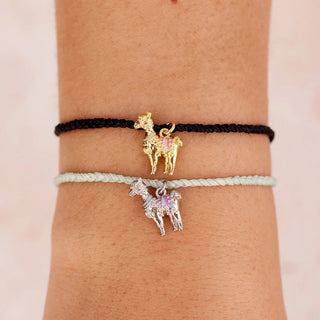 Pura Vida Llama Charm Bracelet