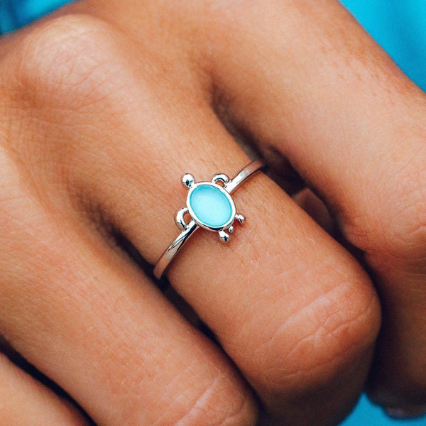 Pura vida sea turtle ring discount