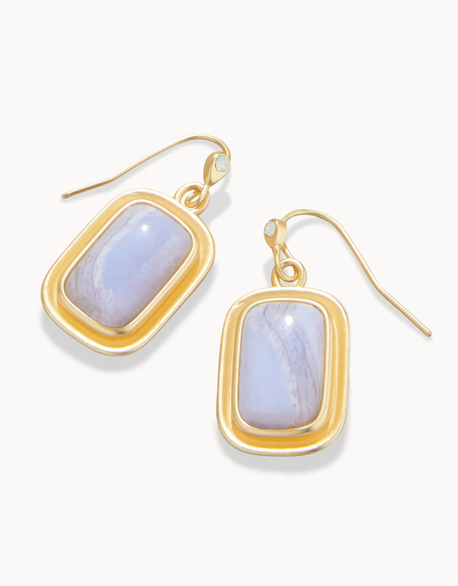 Stone Drop Earrings