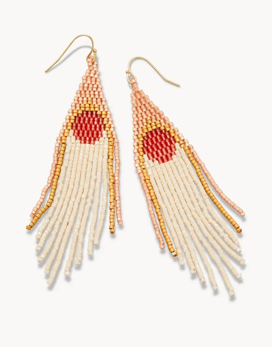 Bitty Bead Earrings Sunrise