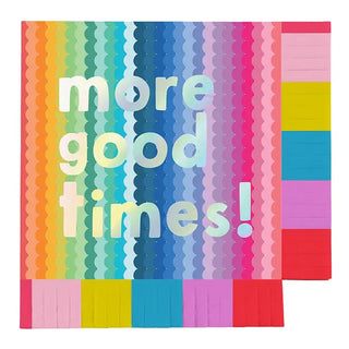 More Good Times Fringe Beverage Napkins