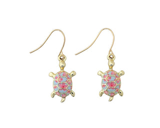 Periwinkle Flower Turtles