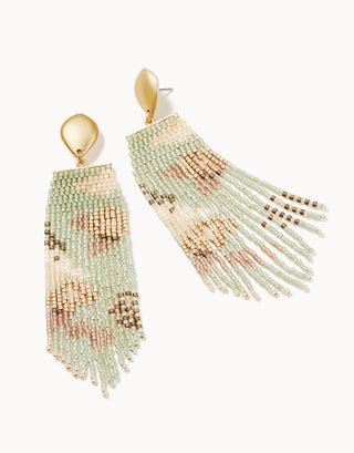 Bitty Bead Earrings Salt Marsh Blue