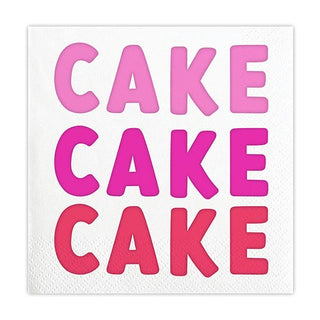 Cake Cake Cake - Beverage Napkin