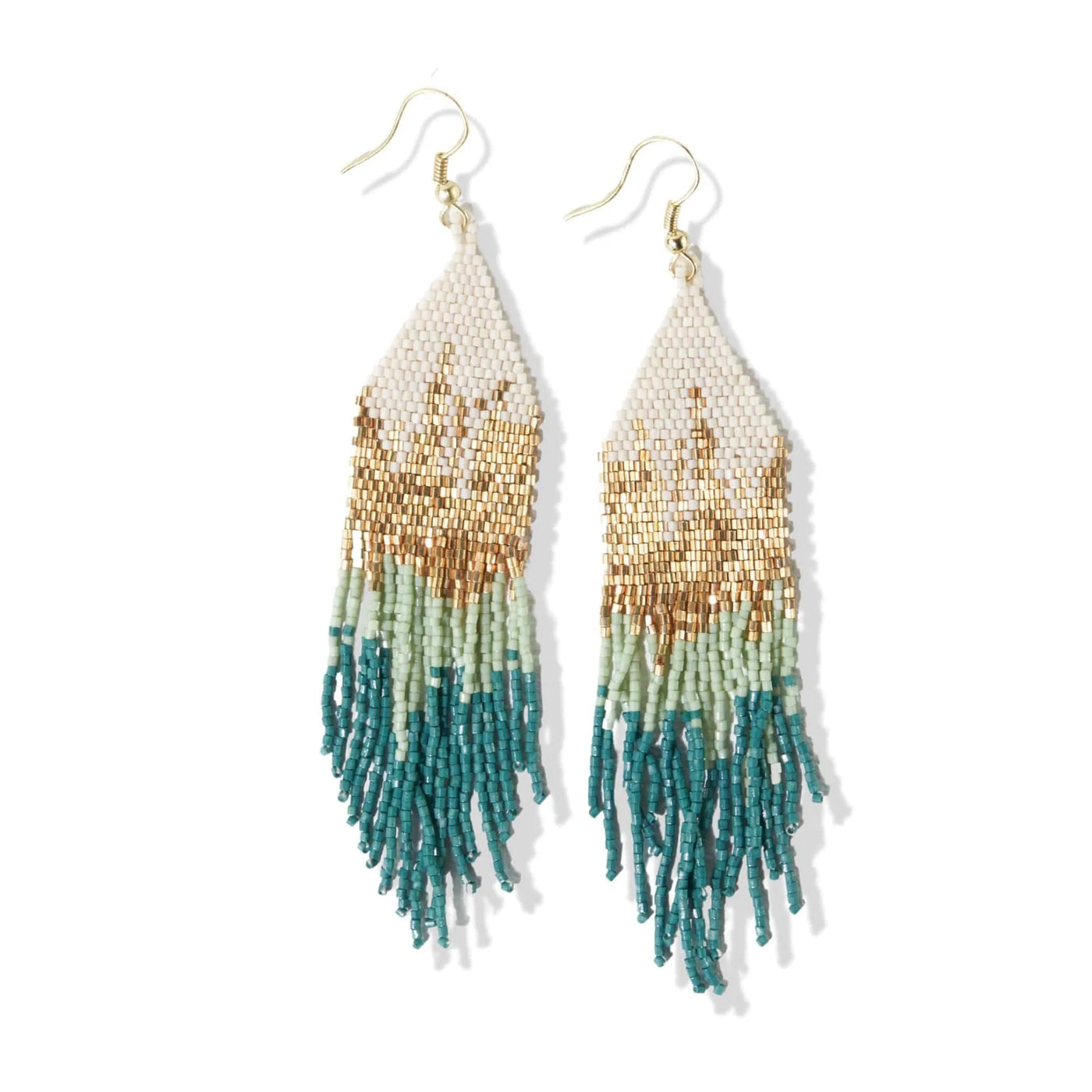 Mixed Metallic Luxe Ombre Earring