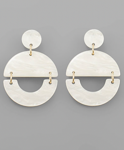 Half Moon Line Earring