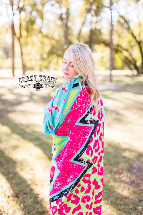 Stormy Brights Blanket