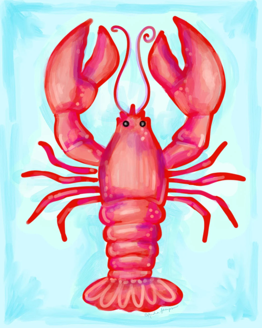 Lobster Canvas Artwork