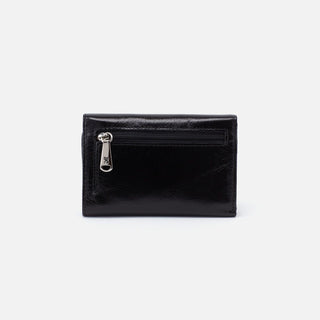 Hobo Jill Trifold Wallet Black