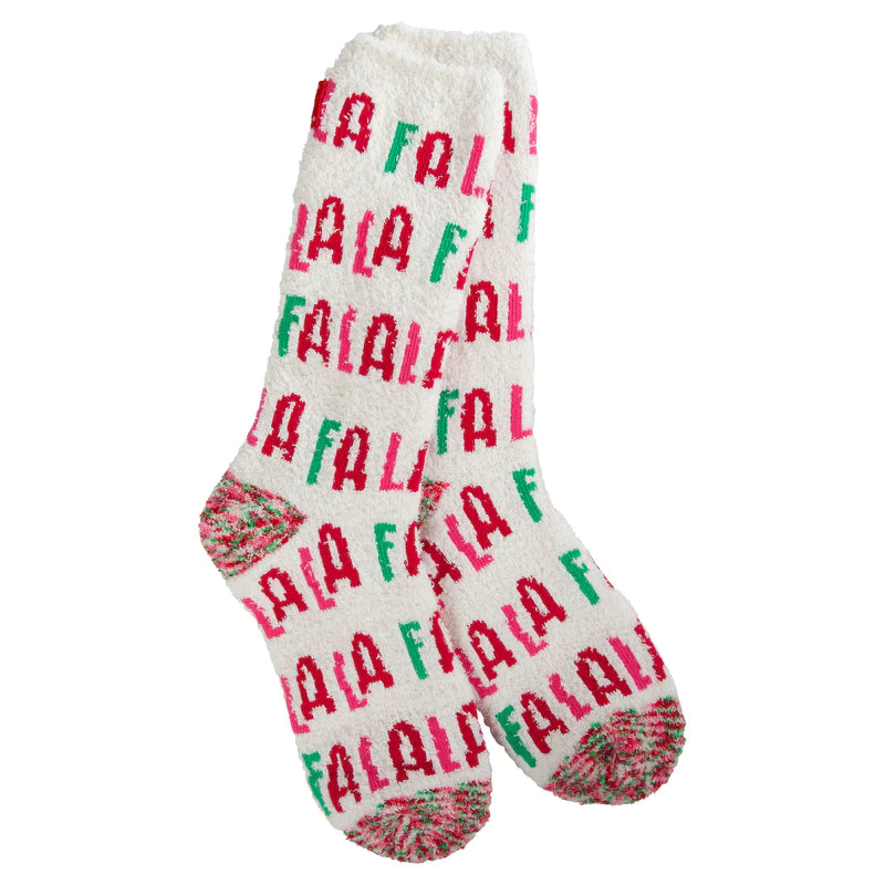 Worlds Softest Socks Holiday Cozy Crew