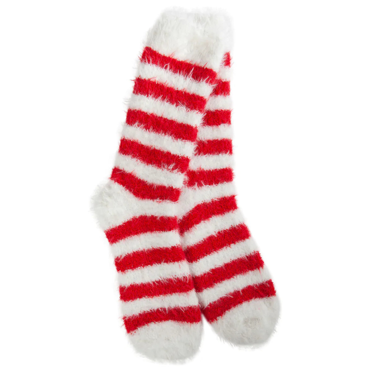 Worlds Softest Sock Holiday Cozy Stripe Crew