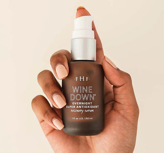 Wine Down® Overnight Super Antioxidant Recovery Serum 1 oz - FHF