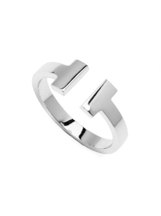 Vertical Bar Open Ring Jewelry