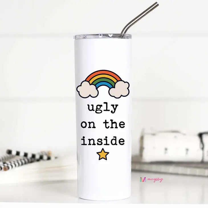 Ugly on the Inside 20oz Stainless Steel Tall Travel Cup