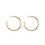 Brushed 18K Gold Plated