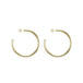 Brushed 18K Gold Plated