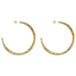 Hammered 18K Gold Plated