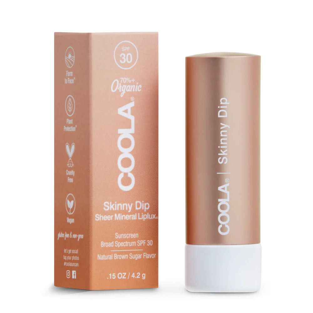 Coola Mineral Liplux® Organic Tinted Lip Balm Sunscreen SPF 30