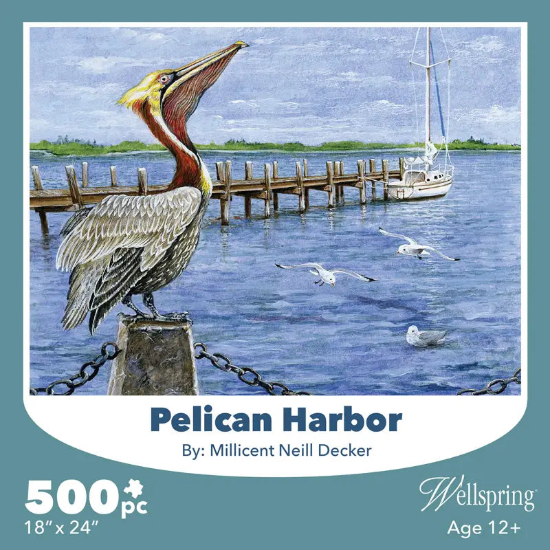 Pelican Harbor 500 Piece Puzzle