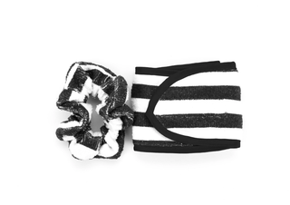 Lemon Lavender High & Dry Microfiber Scrunchie/Headband Duo
