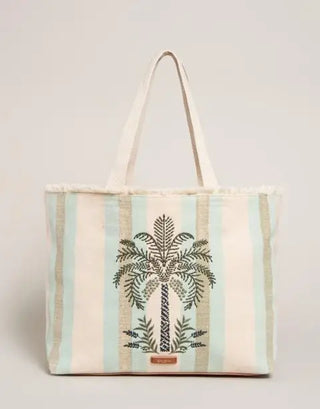 Spartina BEACH TOTE ALLJOY LANDING PALM TREE