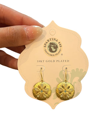 Sand Dollar Earrings Opal
