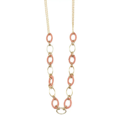 Sachi Terracotta Collection Necklace - Mixed Mini Links