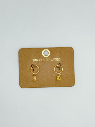 Vintage Havana Piper Earrings