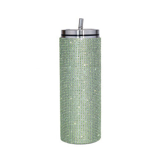 Rhinestone 20oz Tumbler With Screw on Lid and Straw