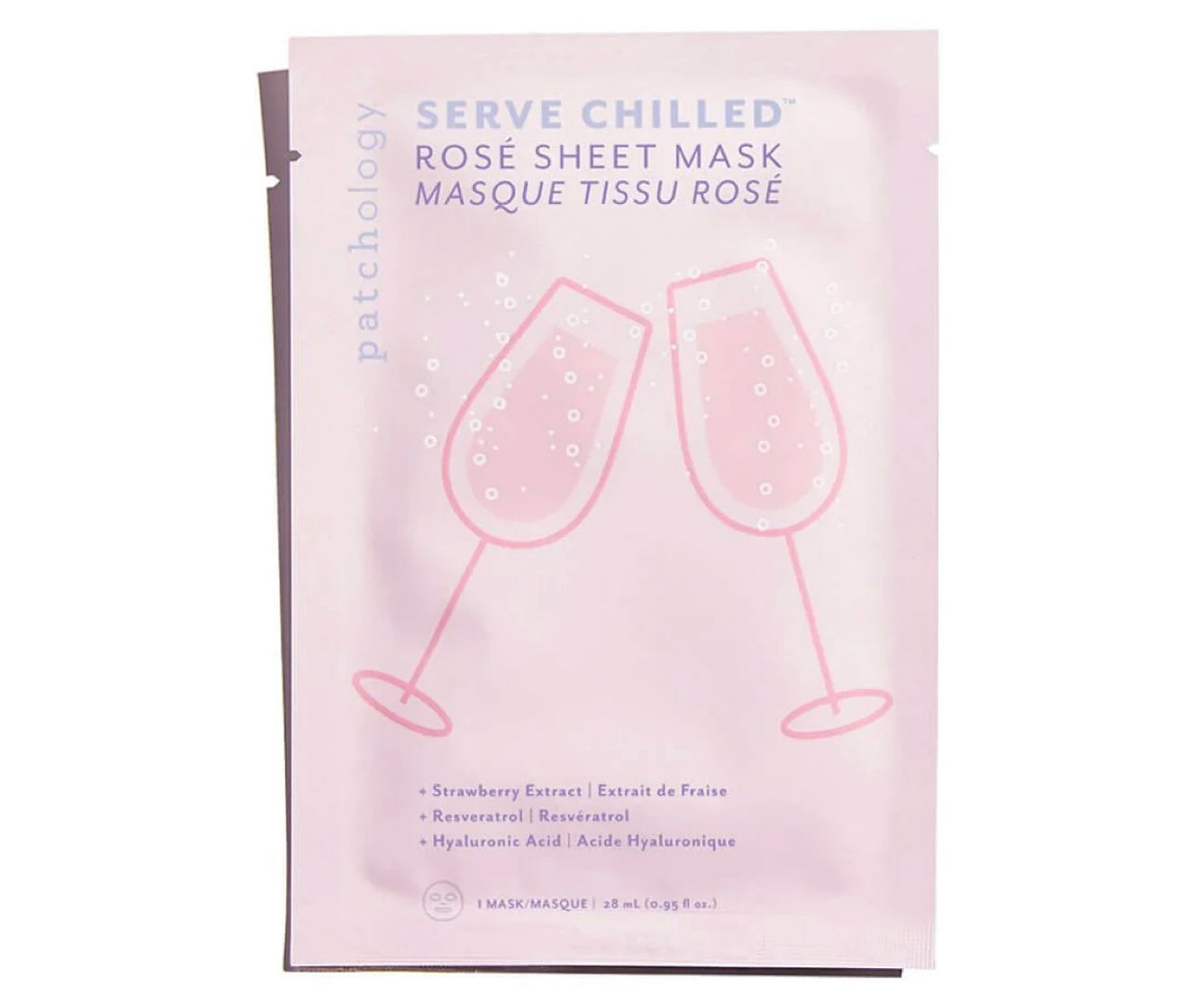 Rosé Sheet Mask Single Use