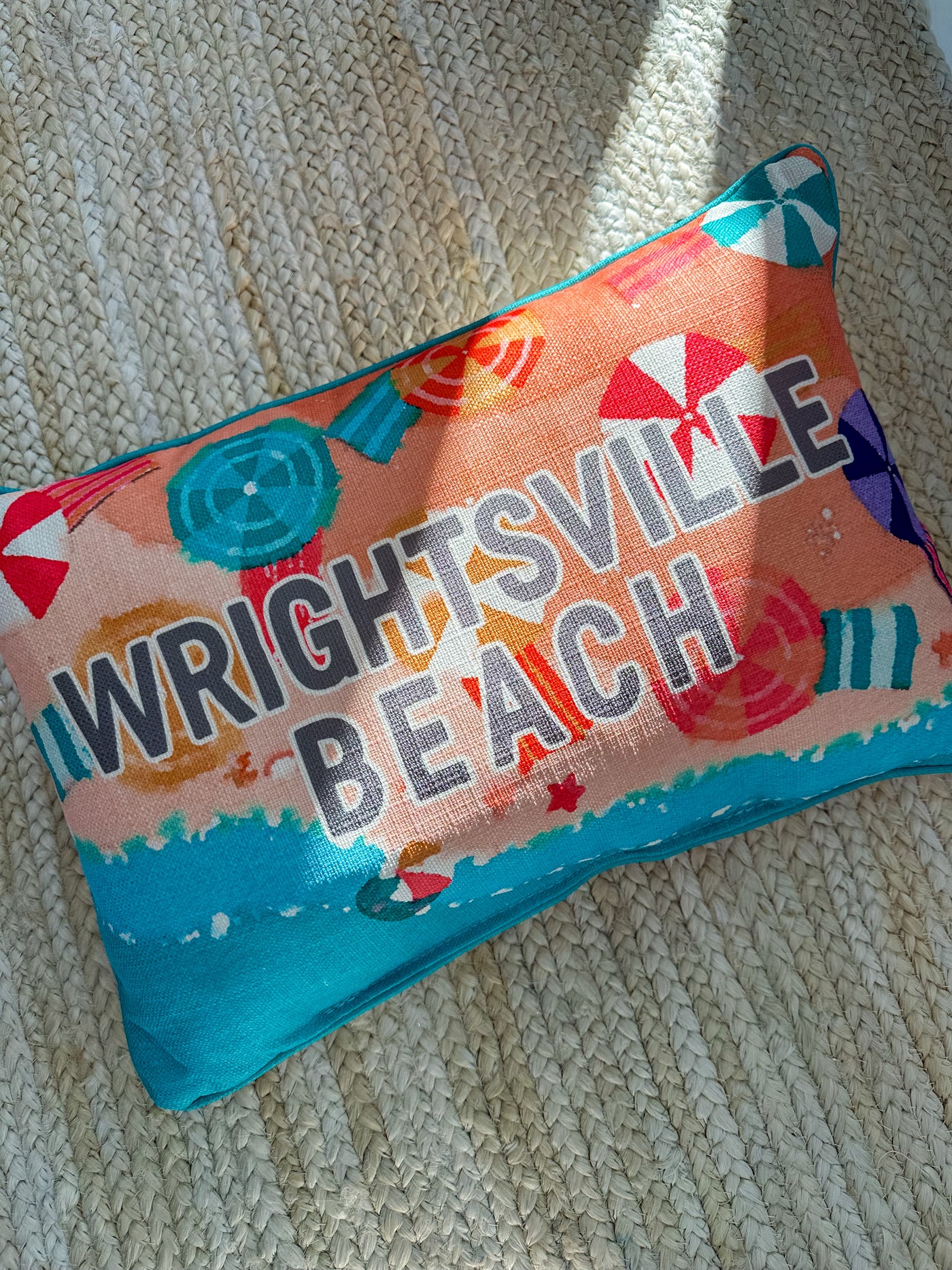 Wrightsville Shoreline Lumbar Pillow