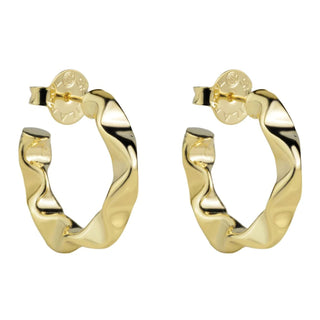 Wrinkled Hoops - Sheila Fajl