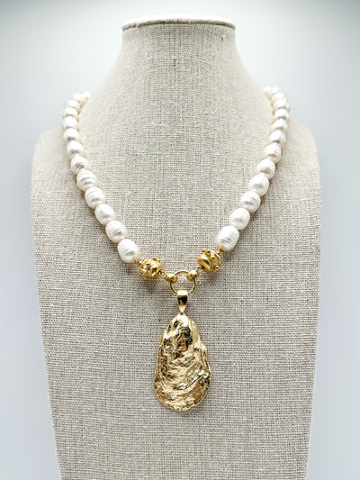 Pearl Oyster Necklace