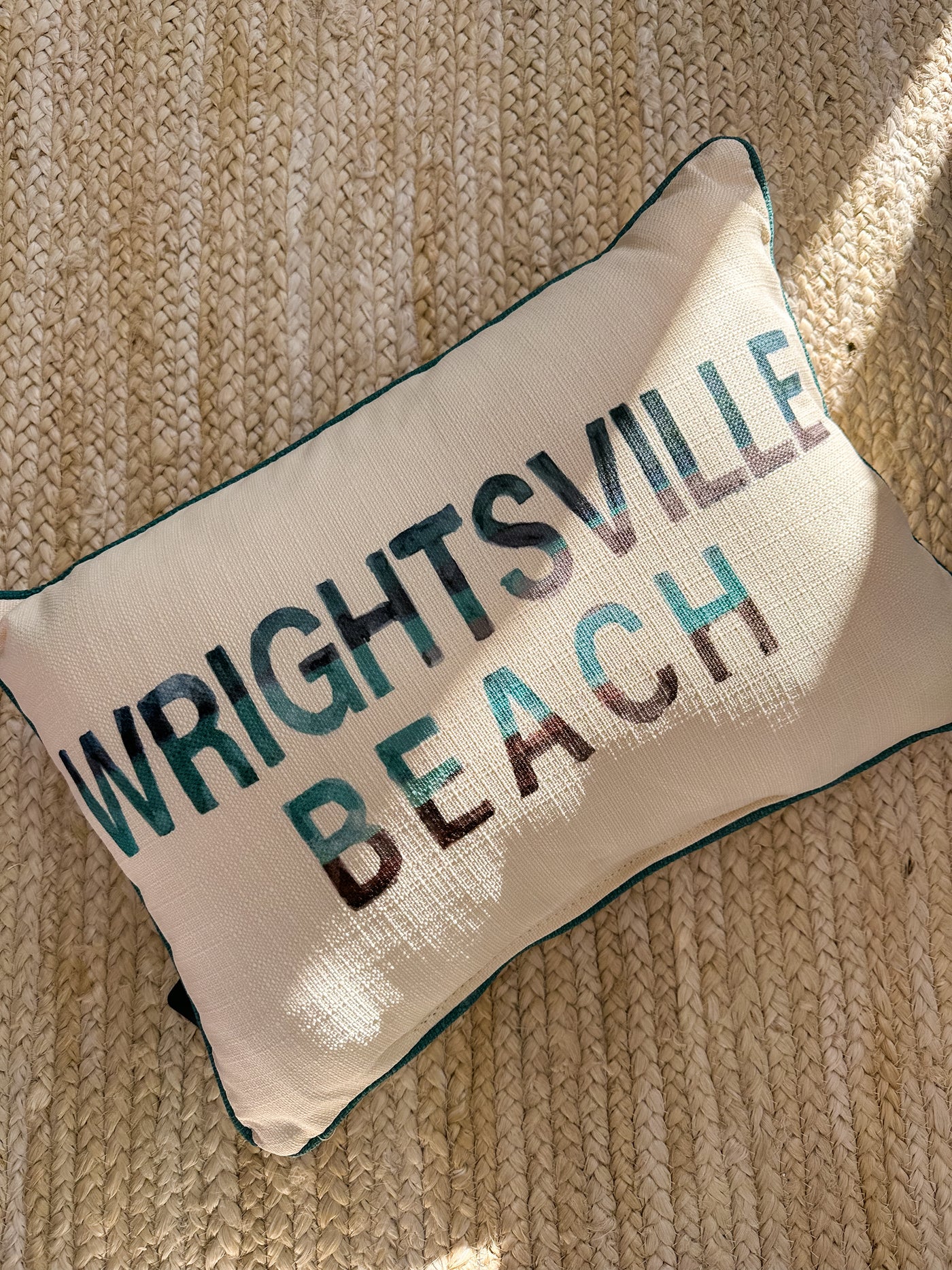 Classic Wrightsville Beach Lumbar Pillow