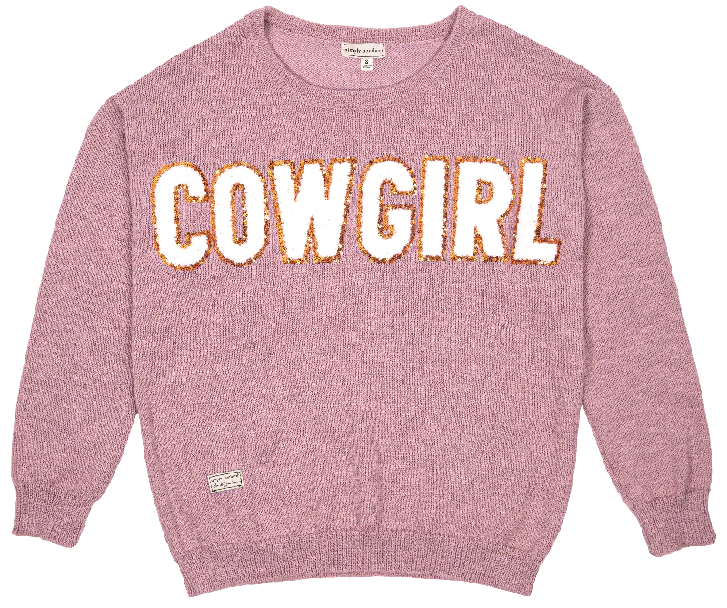 Simply Southern Cowgirl Pullover Sweater
