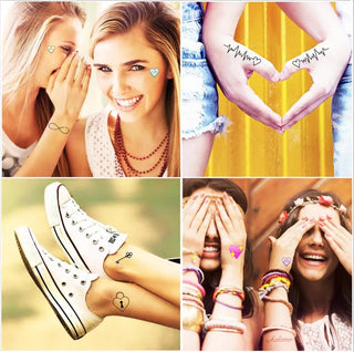 Besties Temporary Tattoo Pack